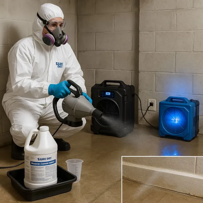 Sanitization and Odor Removal process in Berea, SC