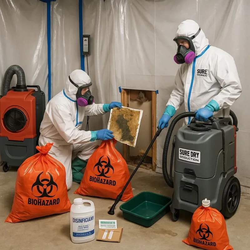 Contaminated Water Handling Protocols process in Berea, SC